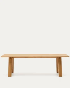 Kave Home Tafel Uitschuifbare Arlen Eikenhout Naturel 200 (250)x95cm