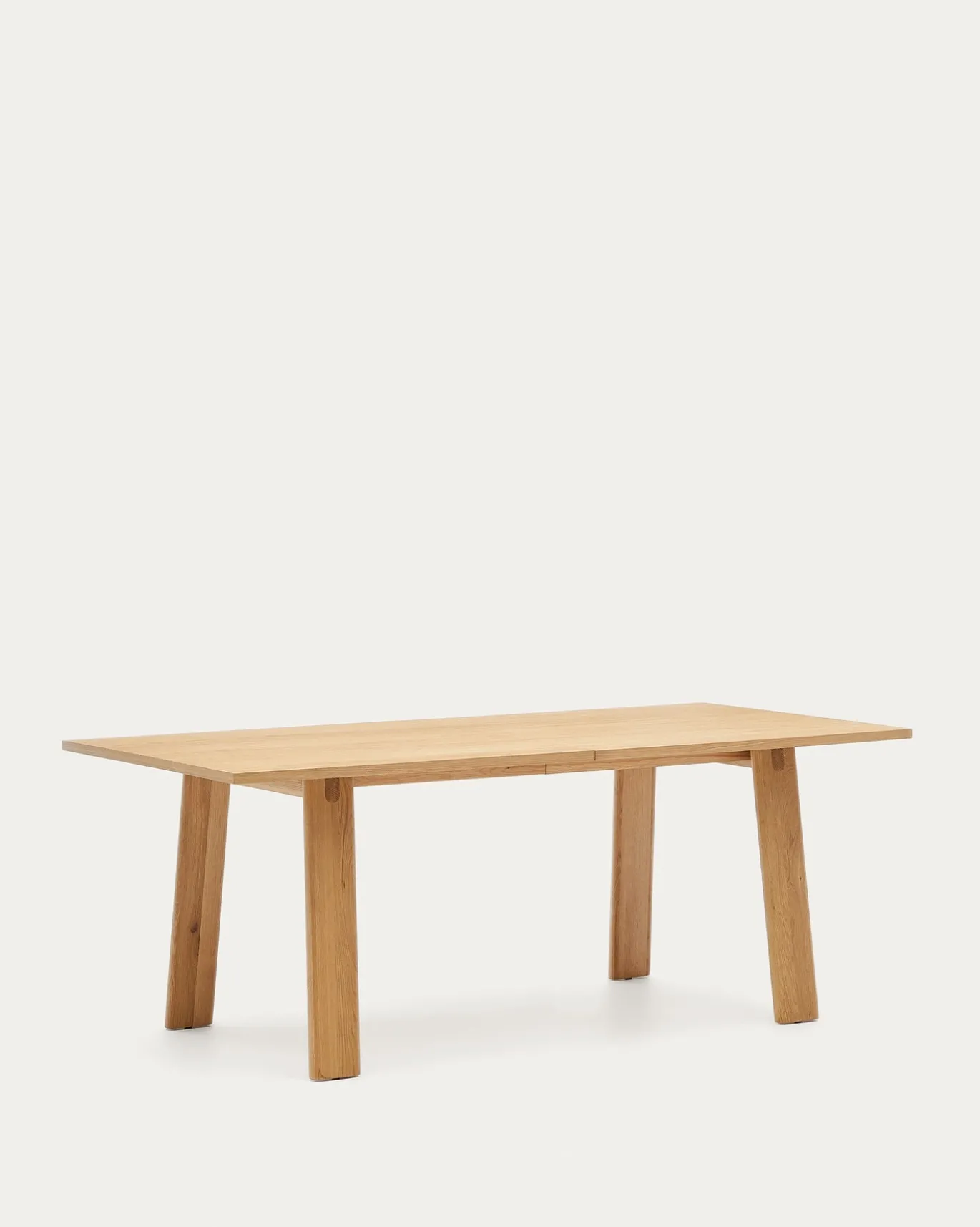 Kave Home Tafel Uitschuifbare Arlen Eikenhout Naturel 200 (250)x95cm