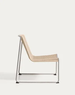 Kave Home Tavari Fauteuil Stapelbaar Beige