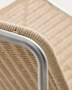 Kave Home Tavari Fauteuil Stapelbaar Beige