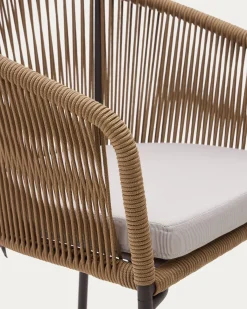 Kave Home Touwstoel Yanet Beige