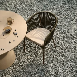 Kave Home Touwstoel Yanet Groen