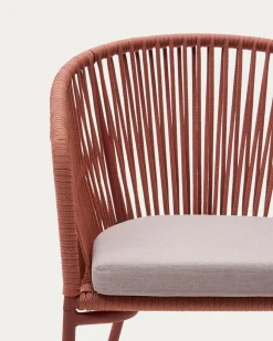 Kave Home Touwstoel Yanet Terracotta
