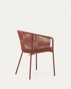 Kave Home Touwstoel Yanet Terracotta
