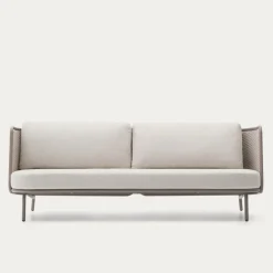 Kave Home Tuinbank Sedalis Taupe 3-Zits