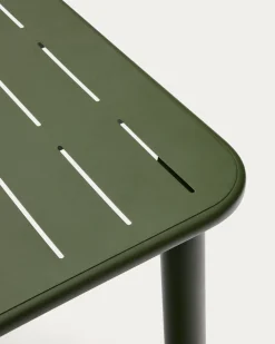 Kave Home Tuinset Brai Staal Groen 180x90cm