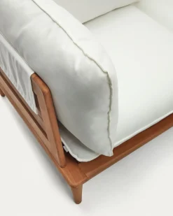 Kave Home Tuinset Portitxol Met 2 Salontafels Teakhout