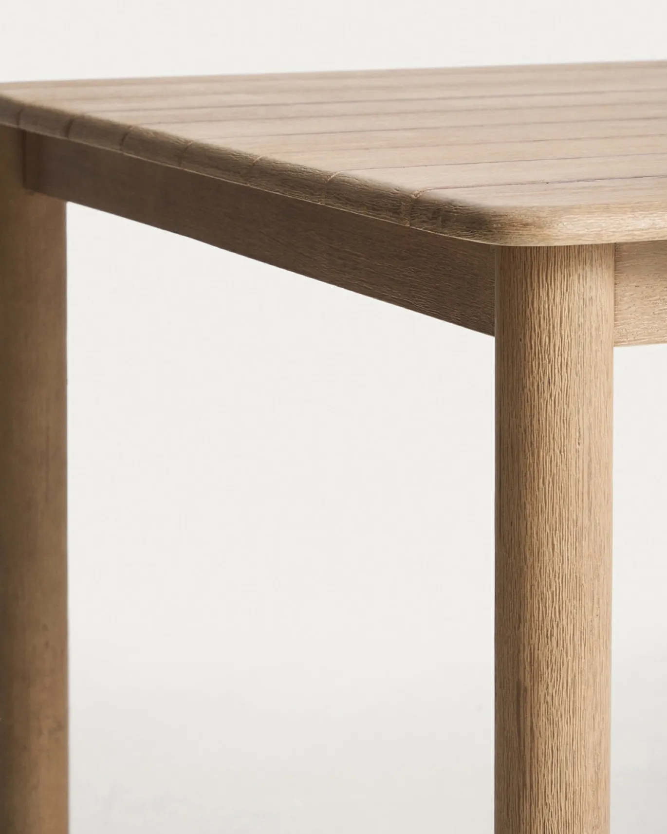 Kave Home Tuinset Sori Acaciahout Touw Grafiet 6 stoelen