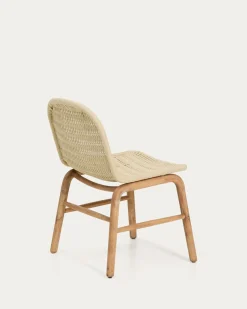 Kave Home Tuinstoel Alipa Acaciahout Beige