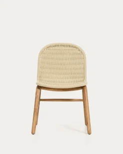 Kave Home Tuinstoel Alipa Acaciahout Beige