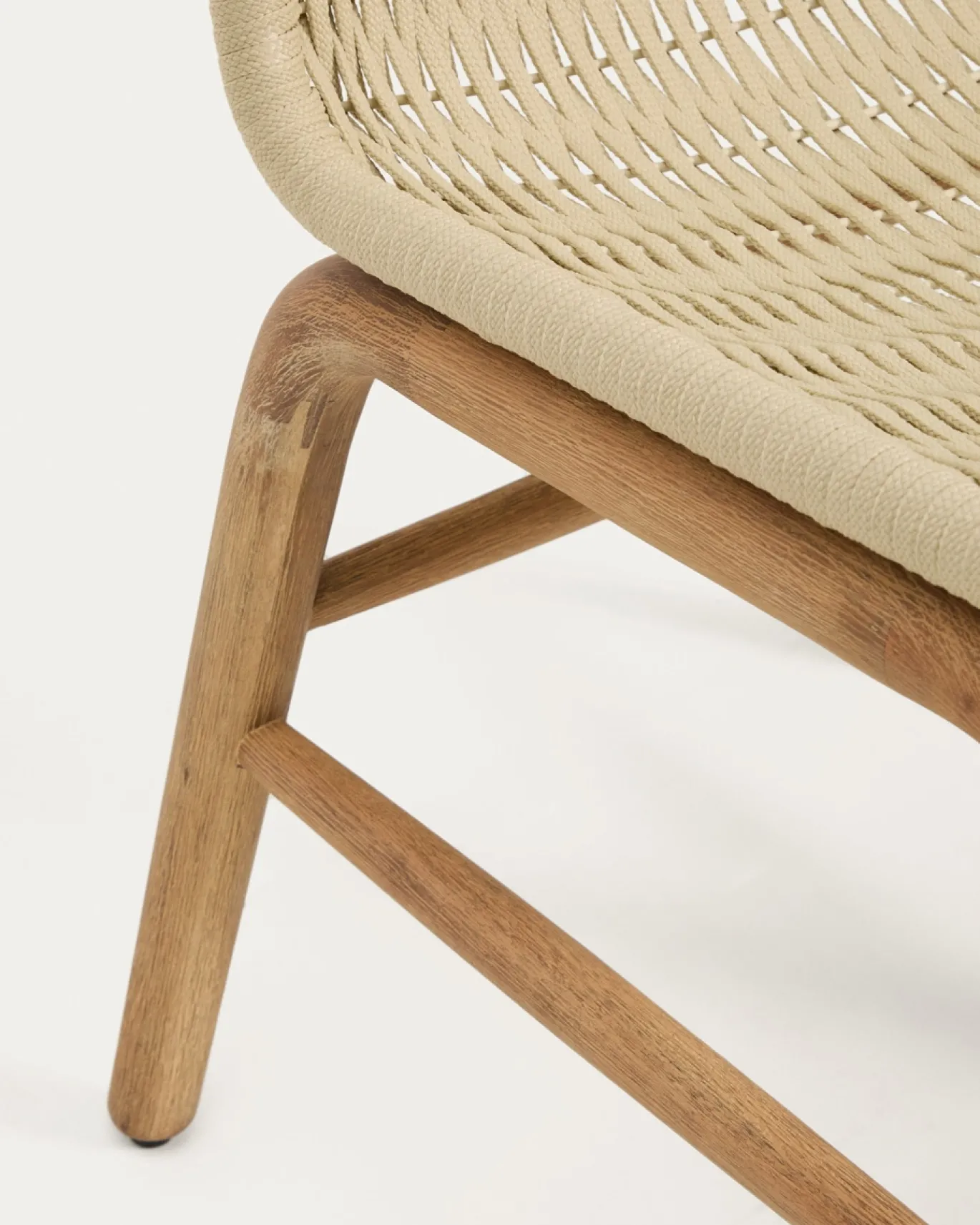 Kave Home Tuinstoel Alipa Acaciahout Beige