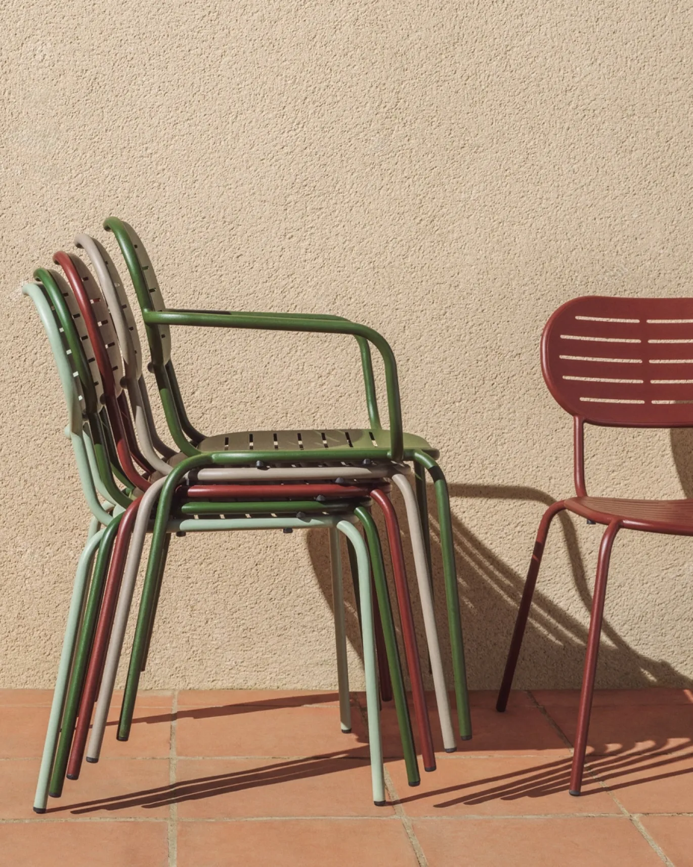 Kave Home Tuinstoel Brai Taupe