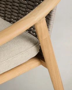 Kave Home Tuinstoel Elunda Teakhout Naturel