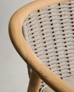 Kave Home Tuinstoel Elunda Teakhout Naturel