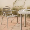 Kave Home Tuinstoel Joncols Stapelbaar Taupe