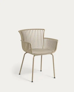 Kave Home Tuinstoel Surpika Beige