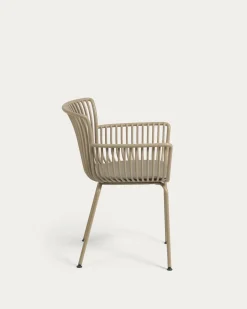 Kave Home Tuinstoel Surpika Beige