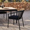 Kave Home Tuinstoel Xelida Zwart Touw