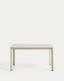 Kave Home Tuintafel Anafi Sintered Stone Beige 140cm
