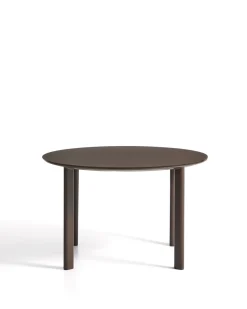 Kave Home Tuintafel Erice Donkerbruin Ø120cm