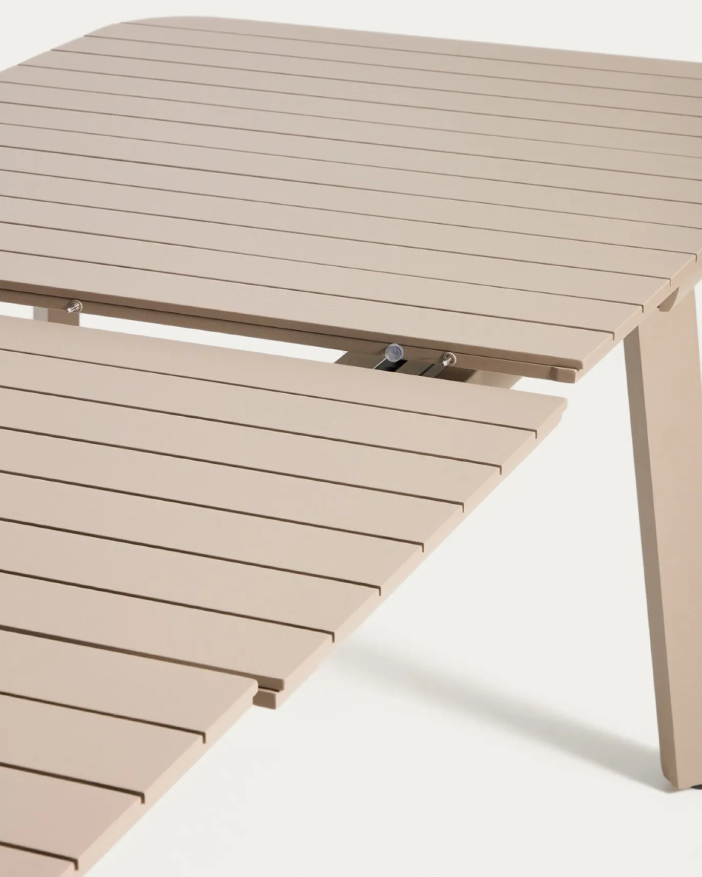 Kave Home Tuintafel Izola Aluminium Taupe 220-280cm