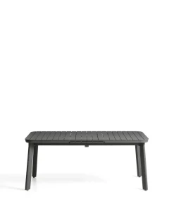 Kave Home Tuintafel Izola Aluminium Grafiet 185-235cm