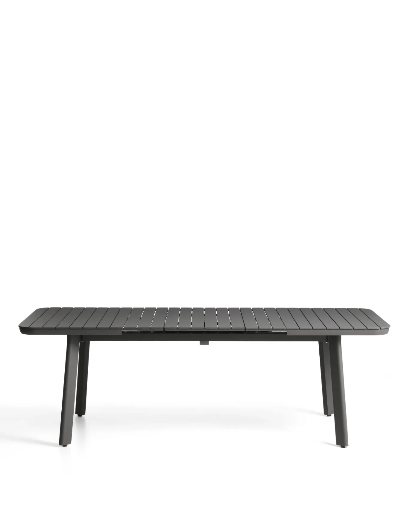 Kave Home Tuintafel Izola Aluminium Grafiet 185-235cm