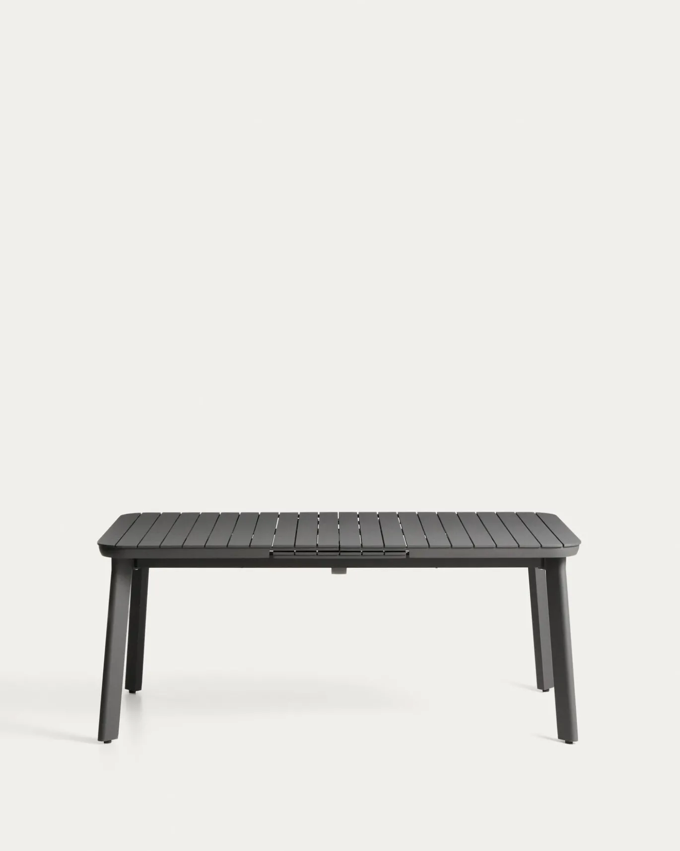 Kave Home Tuintafel Izola Aluminium Grafiet 185-235cm