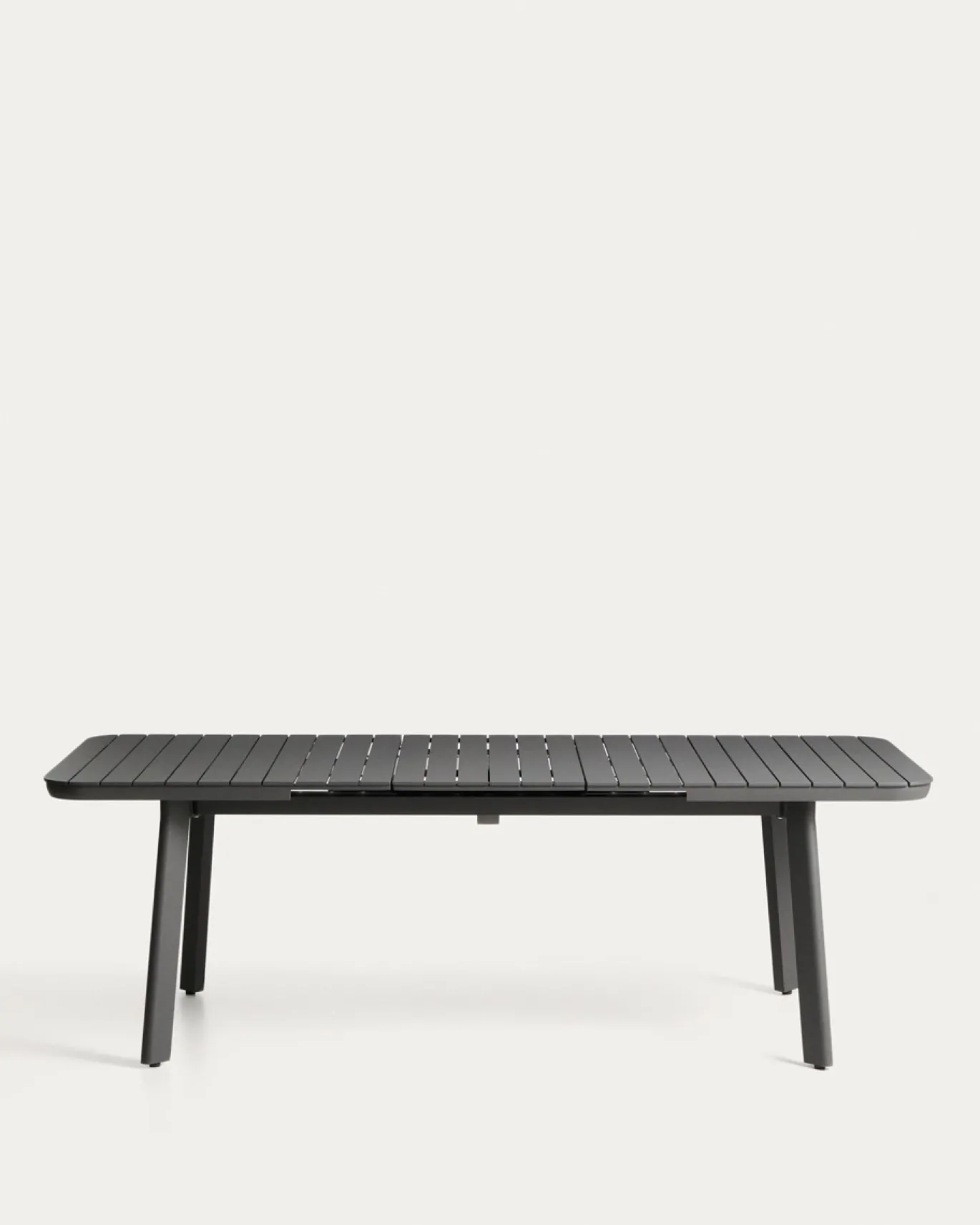 Kave Home Tuintafel Izola Aluminium Grafiet 185-235cm