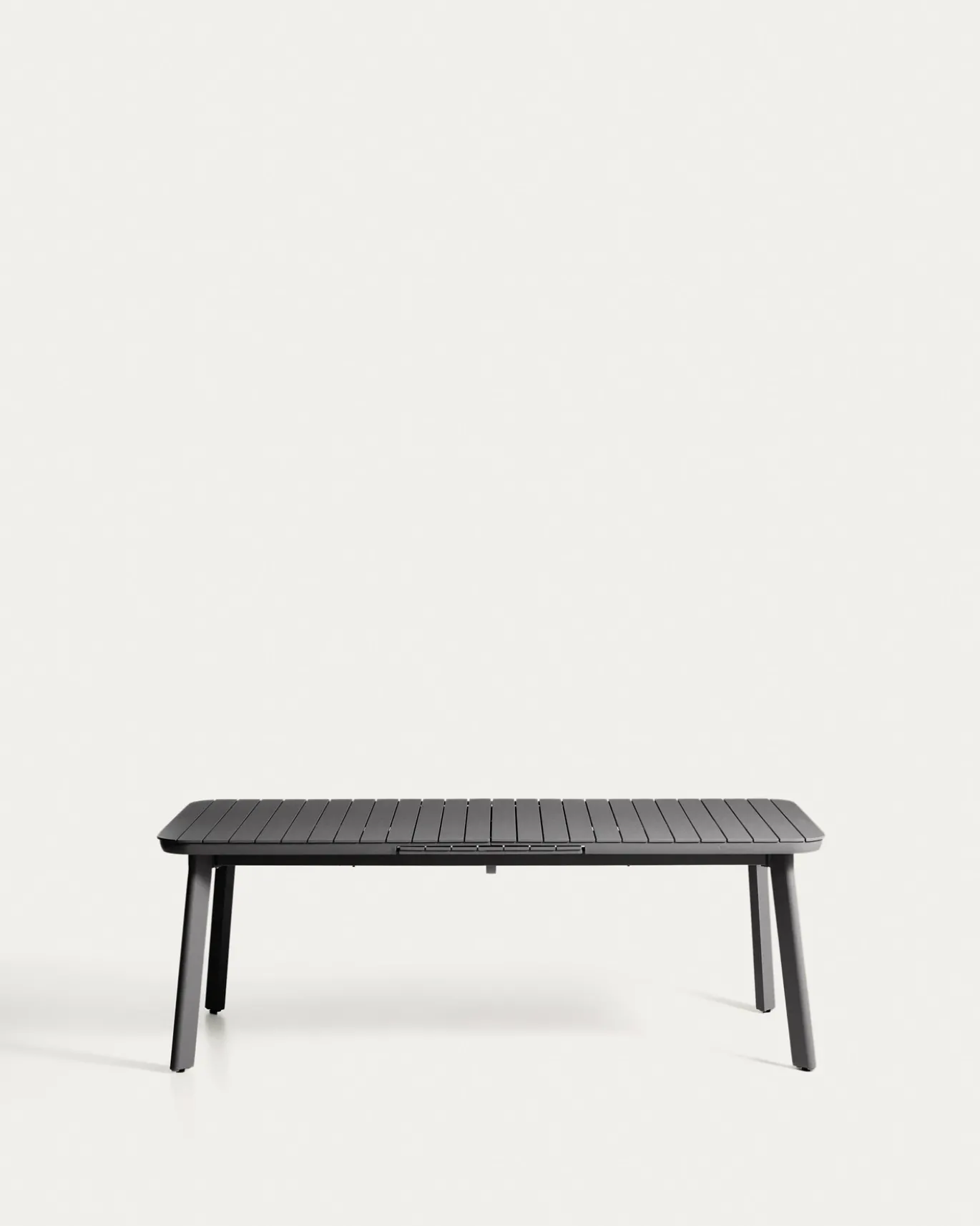 Kave Home Tuintafel Izola Aluminium Grafiet 220-280cm