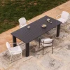 Kave Home Tuintafel Livorno Uitschuifbaar Aluminium Grafiet 233-350cm