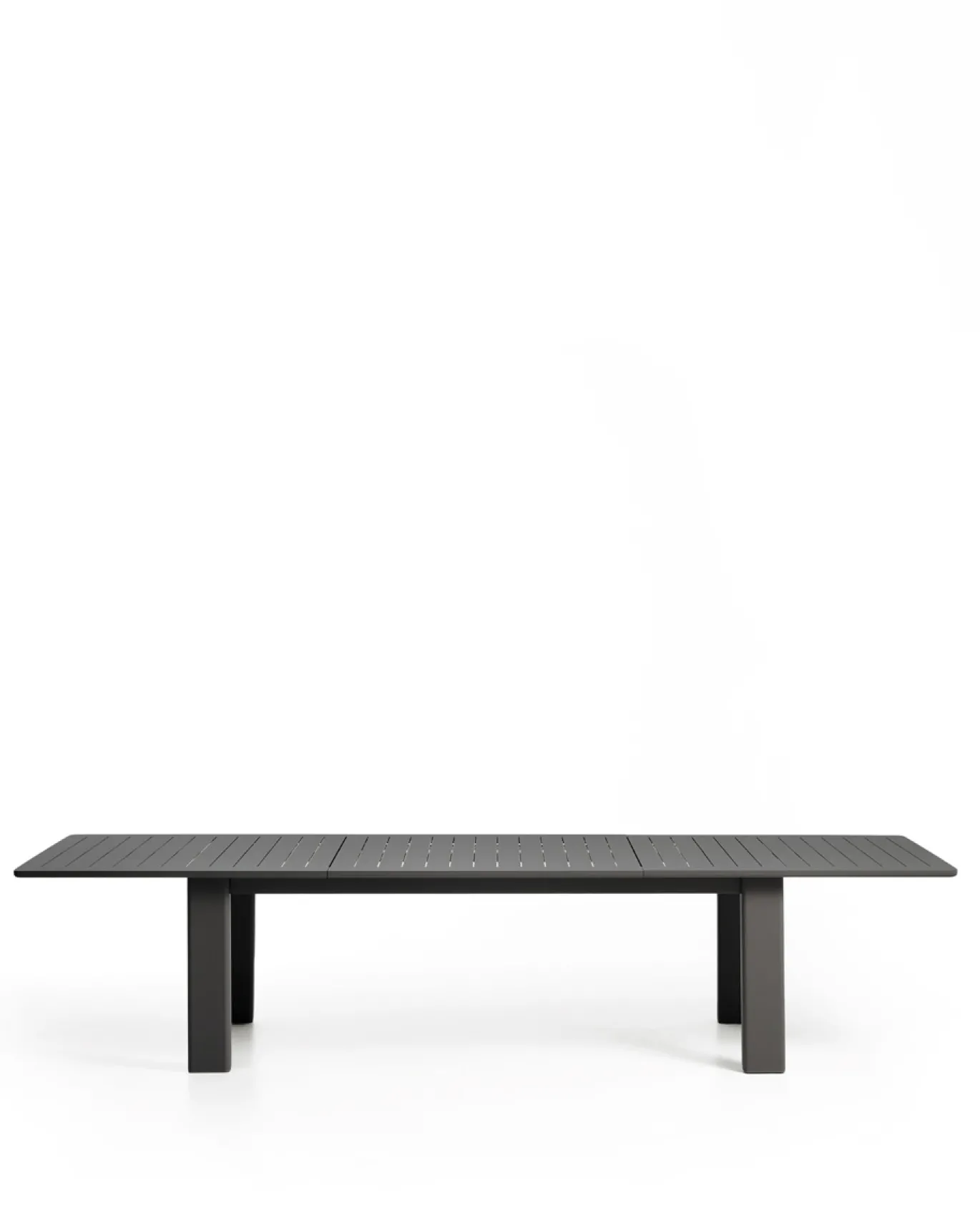 Kave Home Tuintafel Livorno Uitschuifbaar Aluminium Grafiet 233-350cm