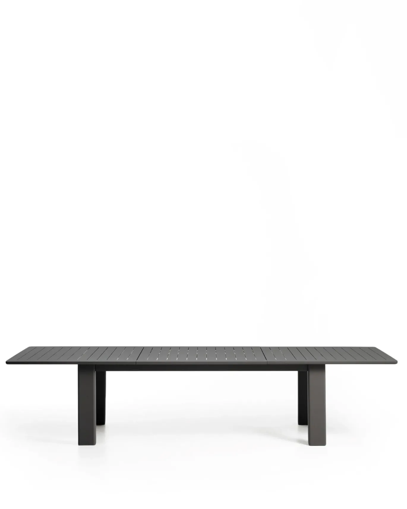 Kave Home Tuintafel Livorno Uitschuifbaar Aluminium Grafiet 233-350cm