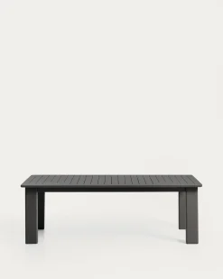 Kave Home Tuintafel Livorno Uitschuifbaar Aluminium Grafiet 233-350cm