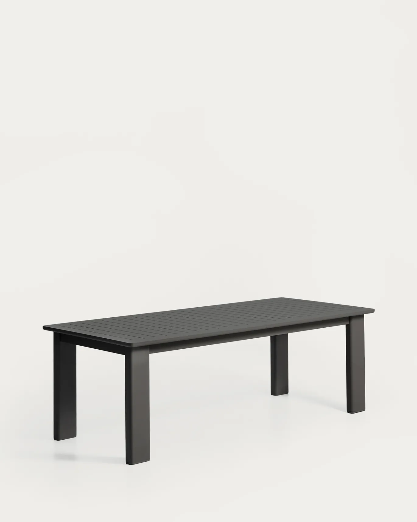 Kave Home Tuintafel Livorno Uitschuifbaar Aluminium Grafiet 233-350cm