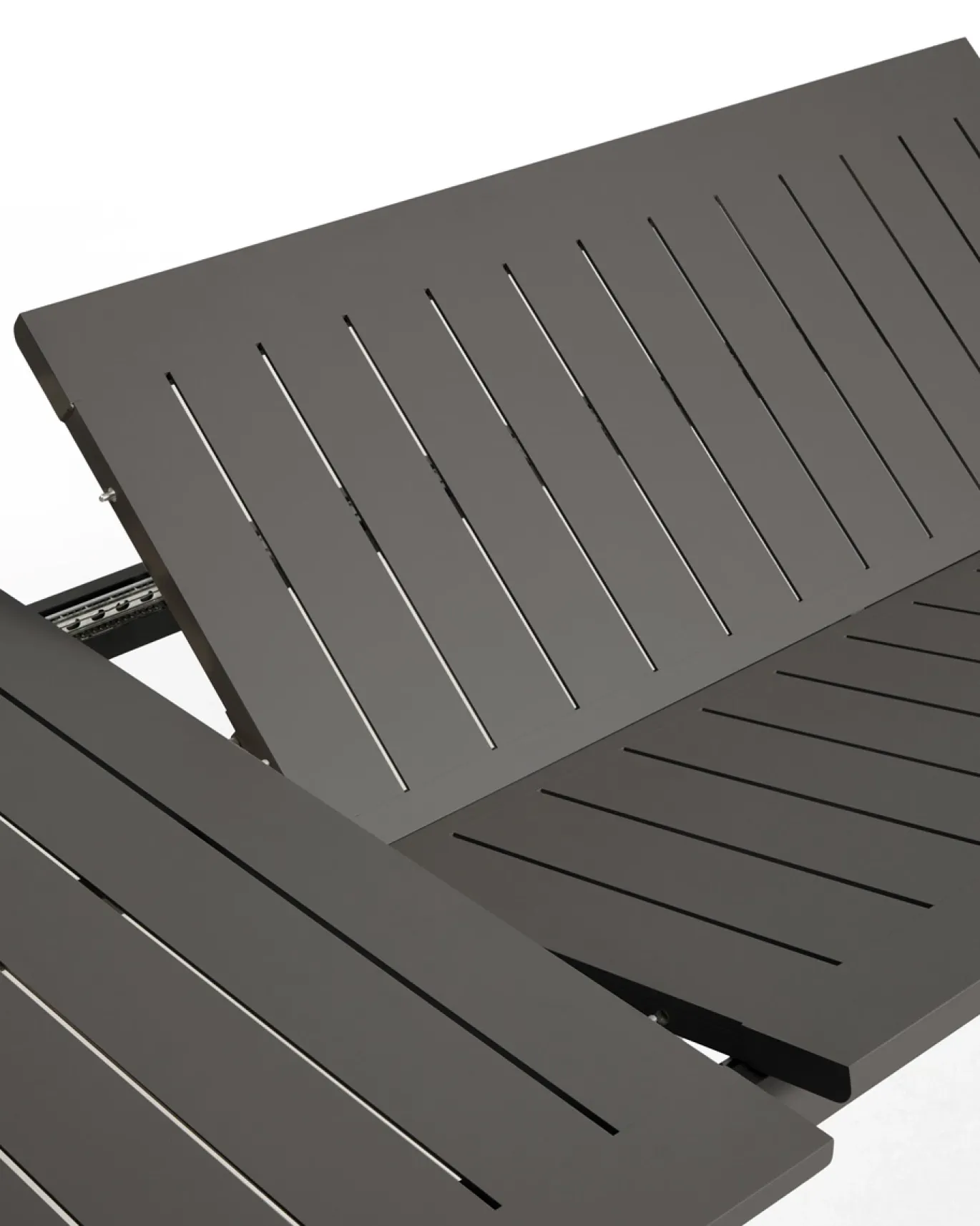 Kave Home Tuintafel Livorno Uitschuifbaar Aluminium Grafiet 233-350cm