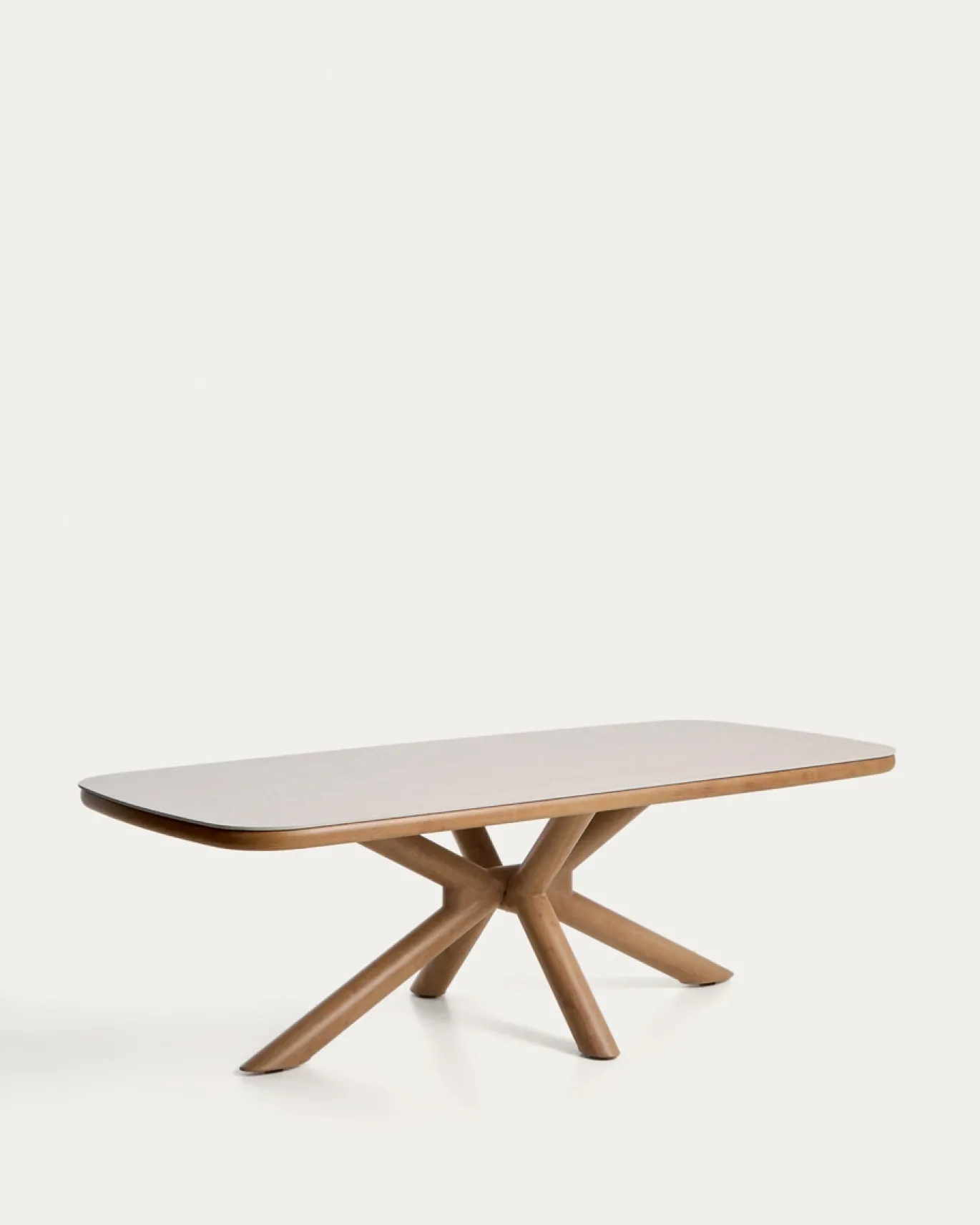 Kave Home Tuintafel Mirtia Sintered Stone Naturel 240cm