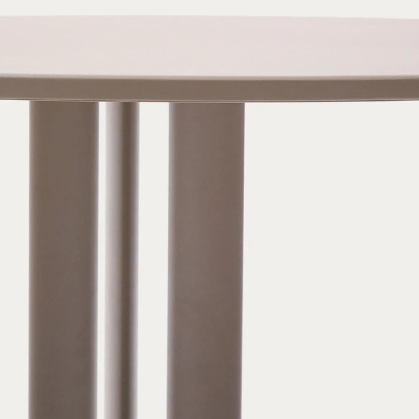 Kave Home Tuintafel Sedalis Taupe Ø80cm
