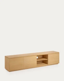 Kave Home Tv-meubel Abilen Eikenfineer 200x44cm