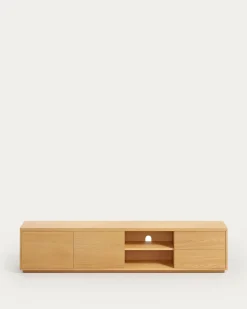 Kave Home Tv-meubel Abilen Eikenfineer 200x44cm