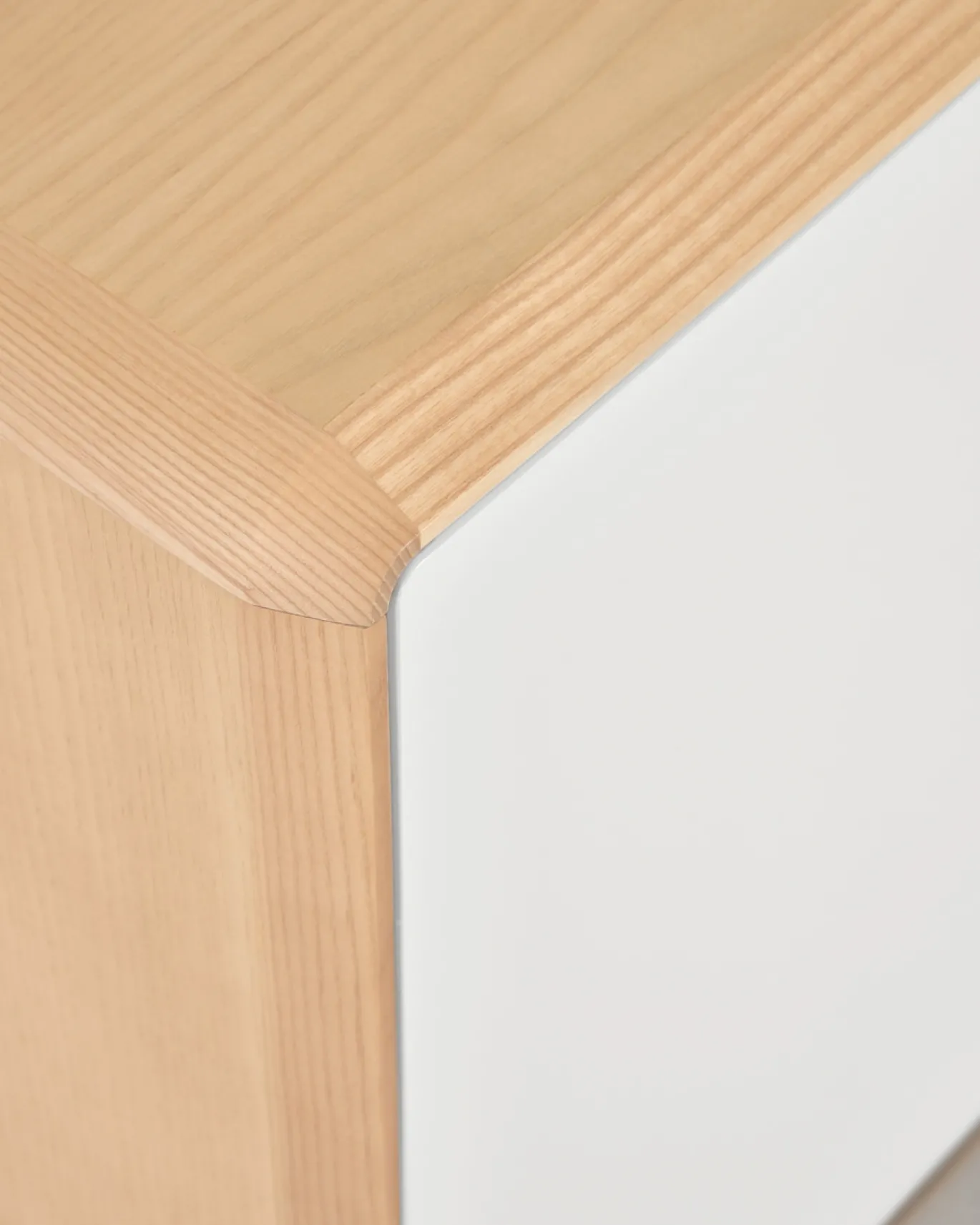 Kave Home Tv-meubel Anielle Massief Essen & Essenfineer 2 Deuren 180x41cm