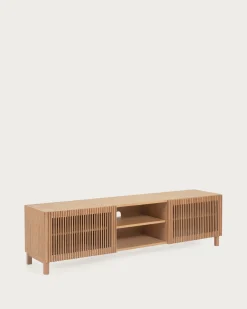 Kave Home Tv-meubel Beyla 2 Deuren Eikenfineer 180cm
