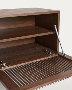 Kave Home Tv-meubel Beyla Essenfineer Walnoot 180x49,5cm