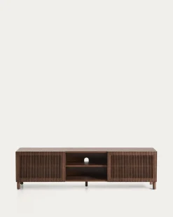Kave Home Tv-meubel Beyla Essenfineer Walnoot 180x49,5cm