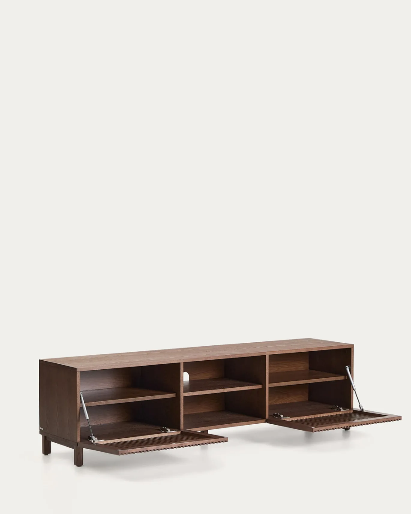 Kave Home Tv-meubel Beyla Essenfineer Walnoot 180x49,5cm