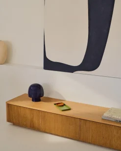 Kave Home Tv-meubel Helvine 4 Laden Eikenfineer 200x40cm