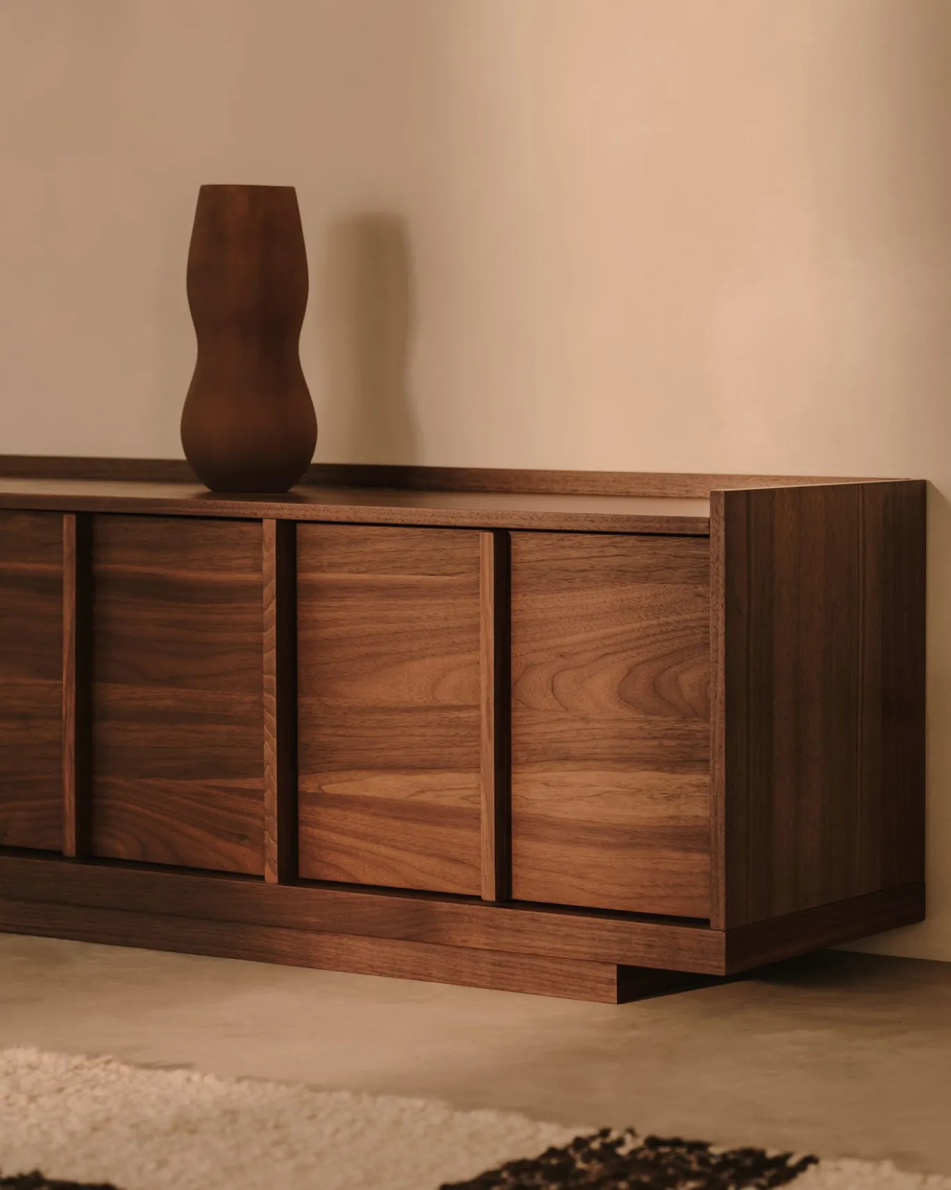 Kave Home Tv-meubel Onix Walnoot 200cm