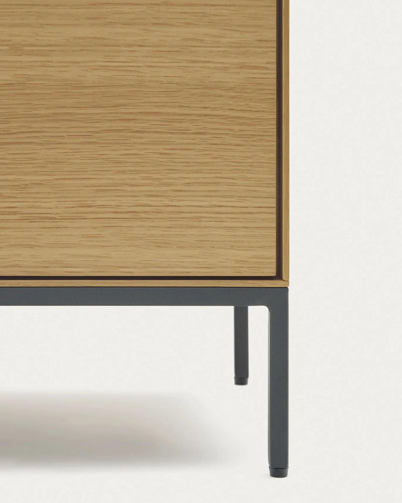 Kave Home Tv-meubel Vedrana 3 Deuren Eiken 195x55cm