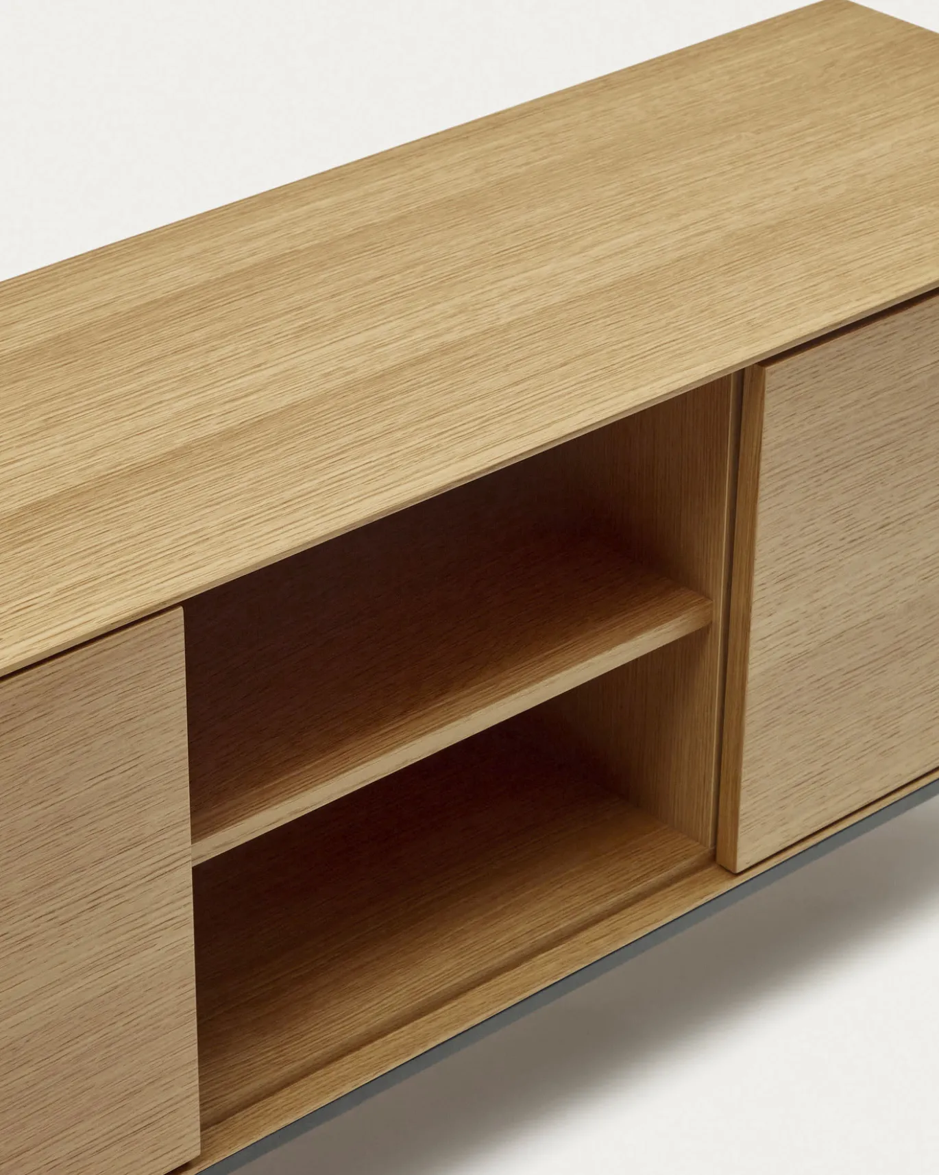 Kave Home Tv-meubel Vedrana 3 Deuren Eiken 195x55cm