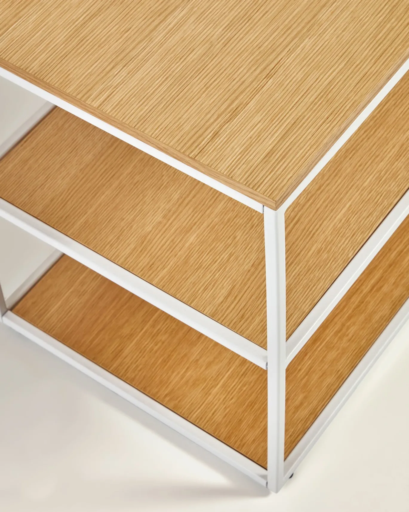 Kave Home Tv-meubel Yoana Naturel/Wit 160cm